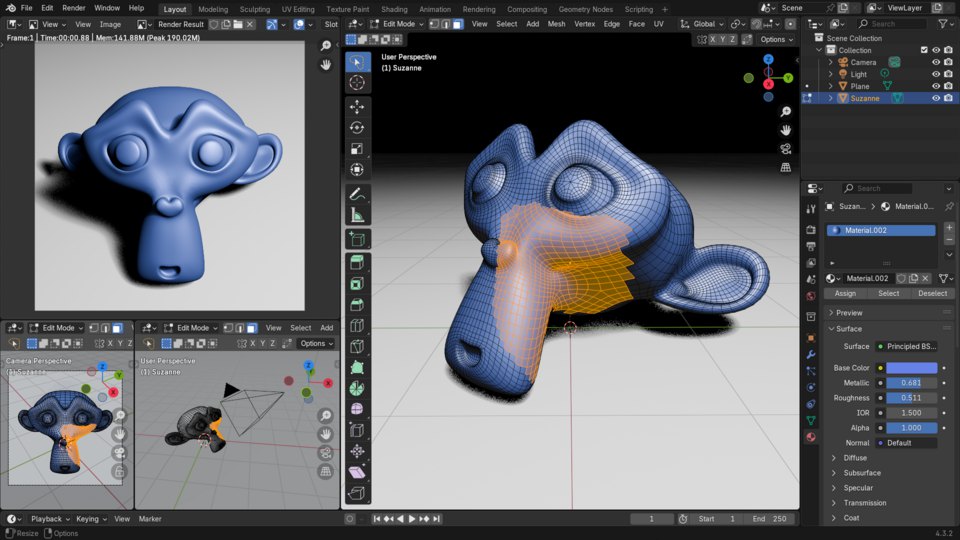 Modelado 3D en Blender