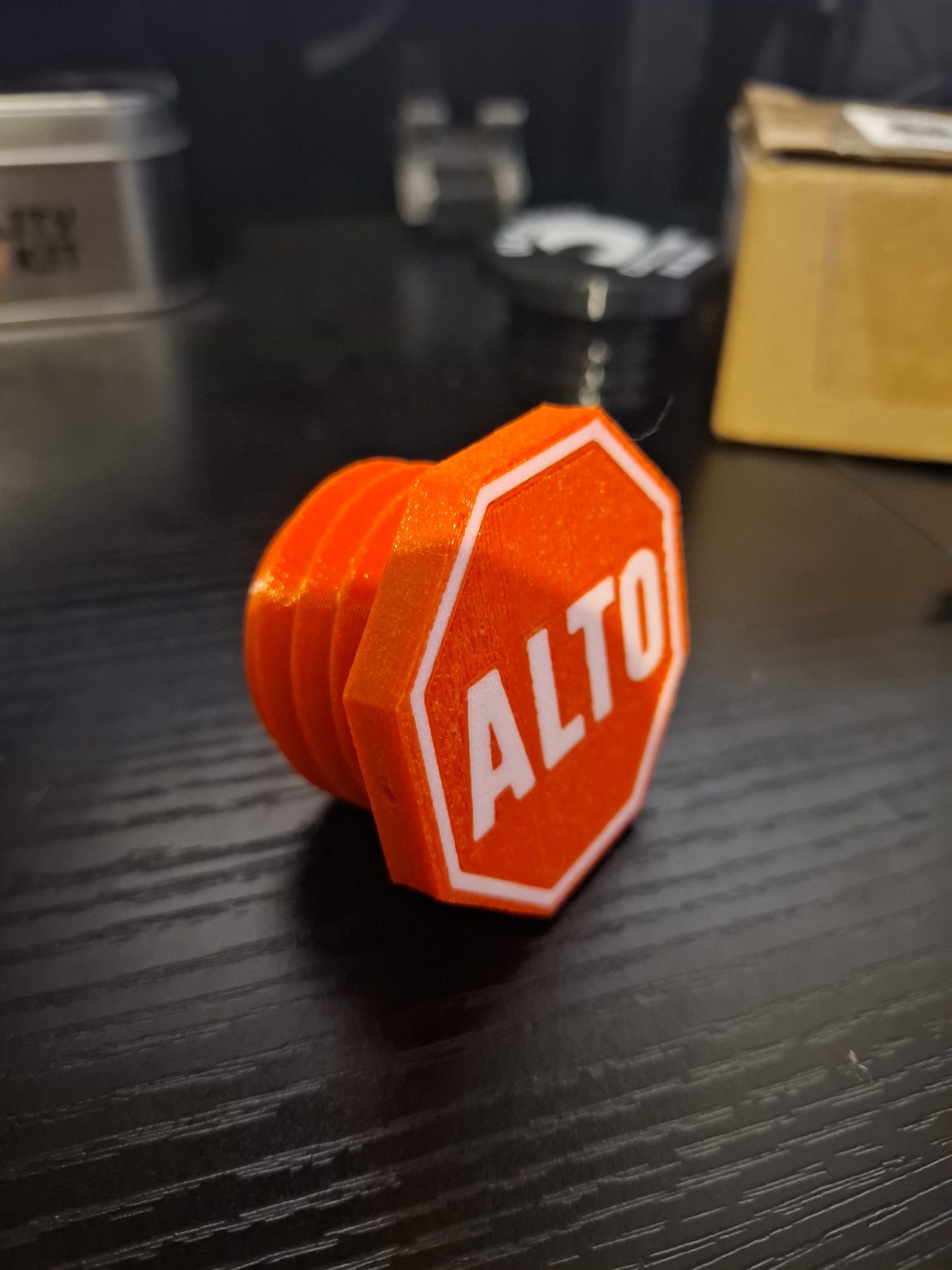 Tapon de tanque de gasolina con estilo único