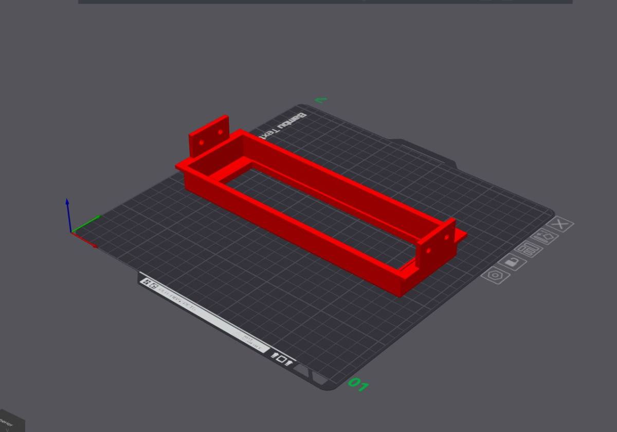 Base para adaptar estéreo de motocicleta